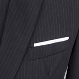 Slim Vertical Stripe Suit Three-piece Suit for men