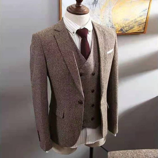 Three-Piece Suit Men's Business Formal Suit