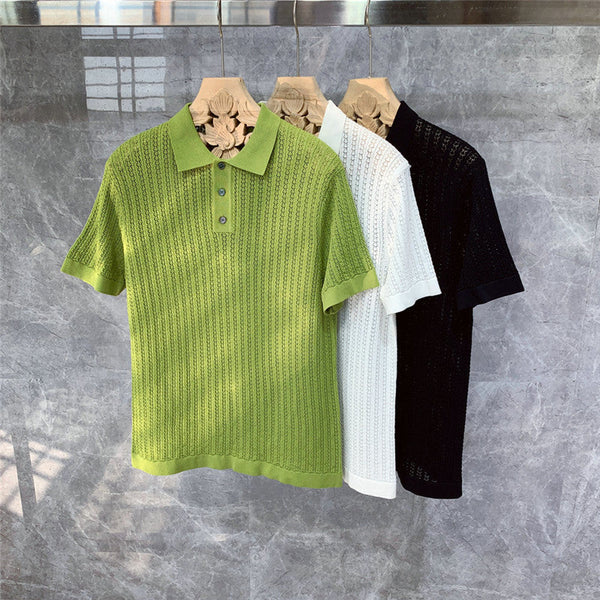 High end Knitted Polo Shirt