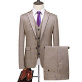 Men'S Business Three-Piece Suit