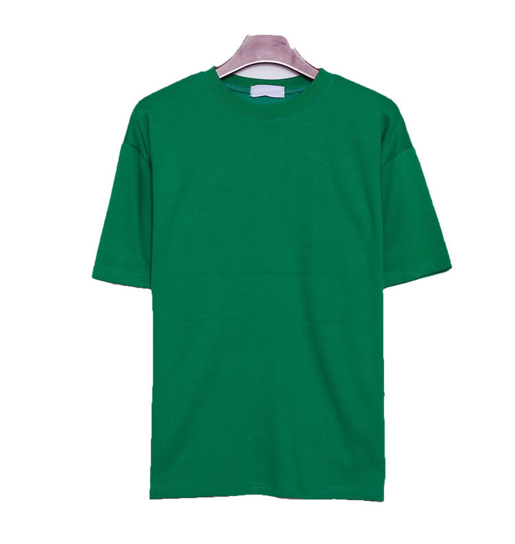 Men's Loose Solid Color T-shirt