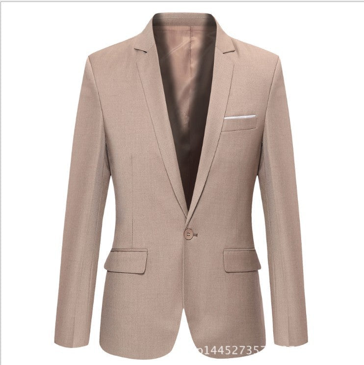 Men'S Casual Western Style Small Suit Jacket
