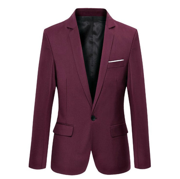 Men'S Casual Western Style Small Suit Jacket