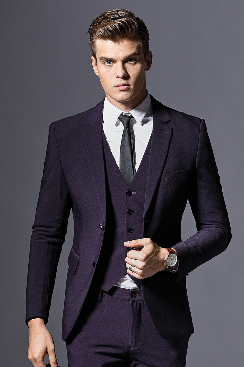 Men's casual business suit