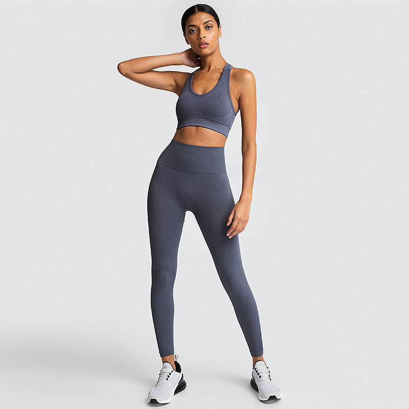 Seamless Gym Set Nylon Sportswear