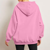Oversized Fleece Sweatshirts With Pocket Pullover Hoodies