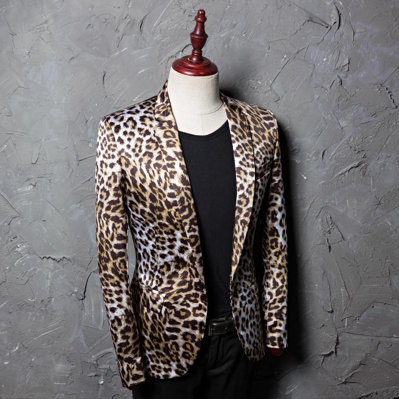 New Printed Leopard Suit