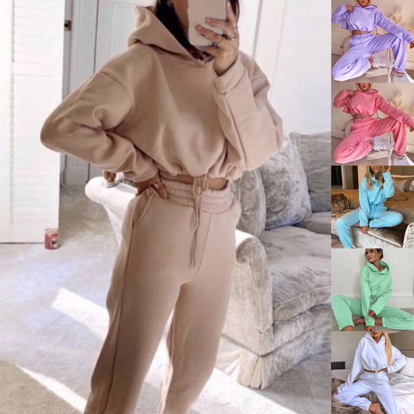 2 Piece Sexy Long Sleeve Tracksuits