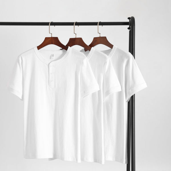 American Retro Heavy Cotton Short-sleeved T-shirt