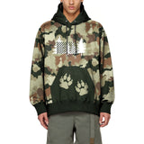 Men's Retro Camouflage Printed Hoodie