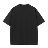 Men's Cotton Short Sleeve Round Neck Loose T-shirt