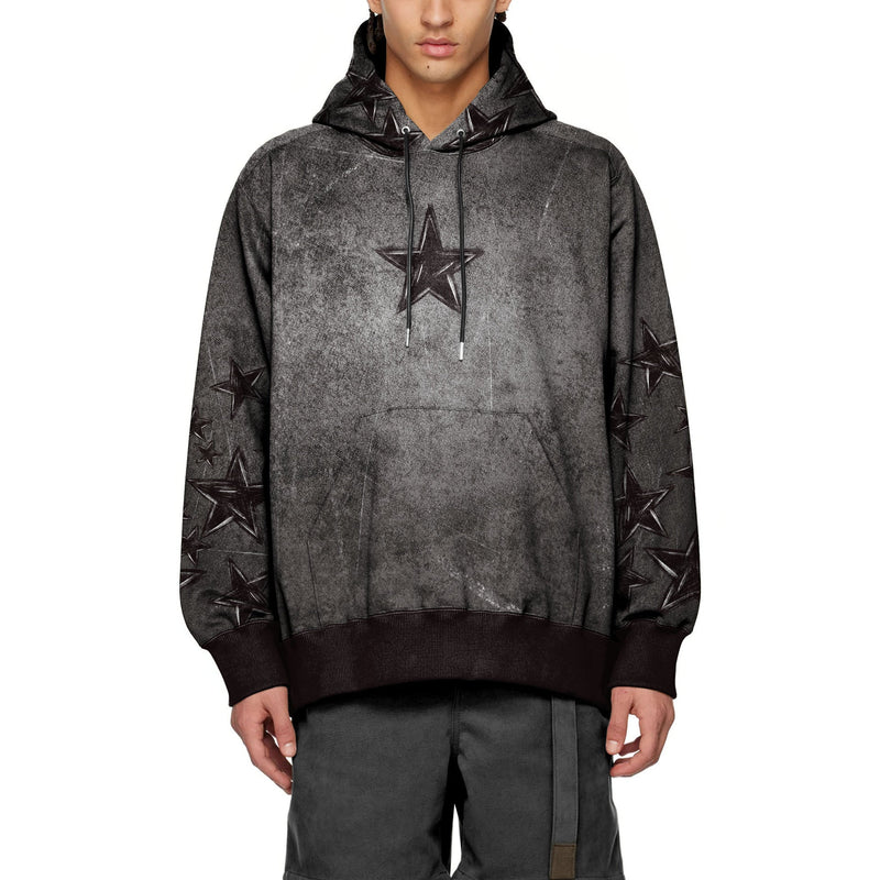 Men's Retro Camouflage Printed Hoodie