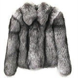 Imitation Fox Fur short jacket