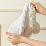 Waterproof Indoor And Outdoor Cute High Helper Cotton Slippers