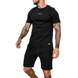 Men's Casual T-shirt Shorts Sports Suit