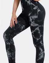 Seamless Tie Dye yoga Leggings Women