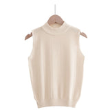 Knit Sweater Slim Thin Bottoming Vest Top