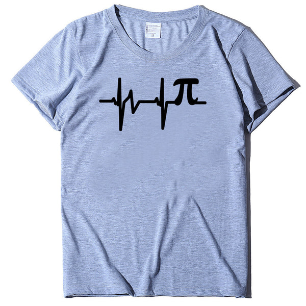 heartbeat Print Short Sleeves t-shirt