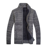 Men's Long-sleeved Knitted Cardigan sweater