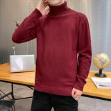 Turtleneck Plus Velvet Knitting Sweater