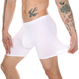 Ice Silk Boxer Sports And Fitness Shorts