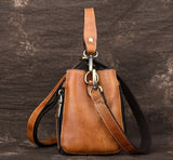Leather Vintage Hand Embossed Handbag