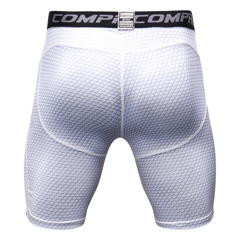Breathable compression shorts men's MMA fitness training leggings