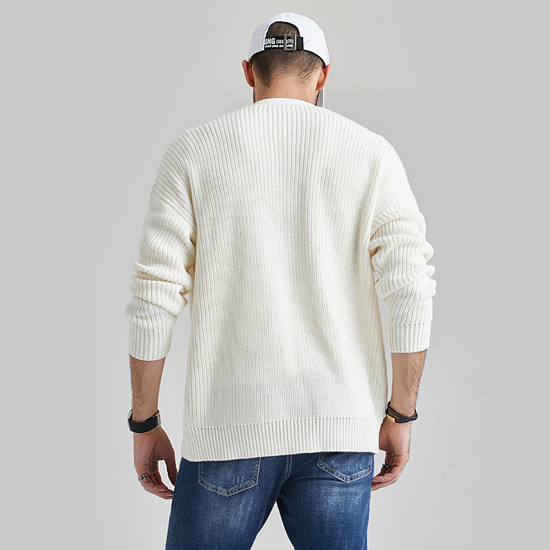 new style cardigan knit sweater