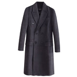 Double Breasted Long Cashmere Coat