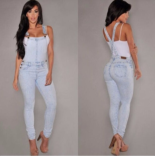 ripped denim overalls jeans