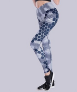 sexy women Printed sports yoga leggings pants