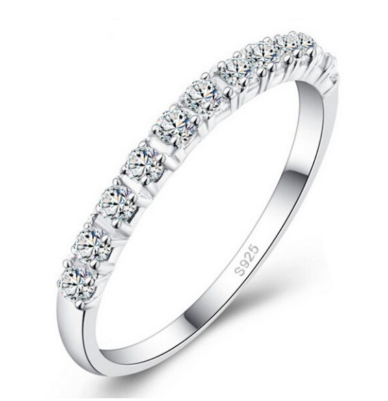 Women Rhinestone Wedding Engagement Ring