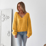 Autumn And Winter Women's Halter Sweater