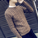 Autumn Round Neck Men's Sweater