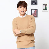 Men's Thickened Round Neck Pullover Bottoming Sweater