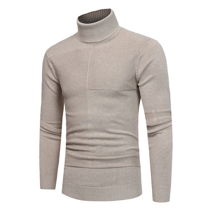 High Lapel  Bottoming Slim Fit Sweater