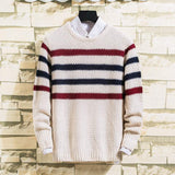 Round Neck Pullover Men's Sweater