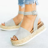Wedge Fish Mouth Sandals