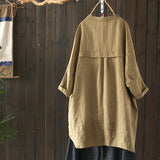New Style Cotton And Linen Tops