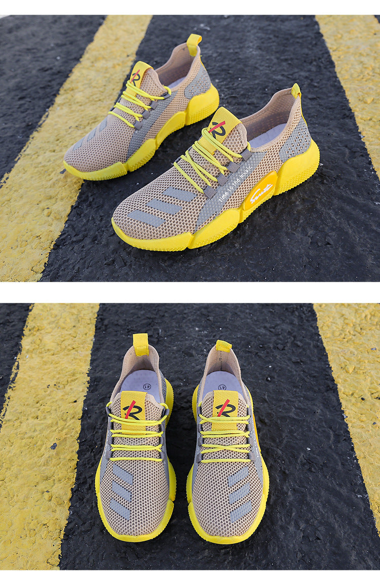 Mesh Shallow Mouth Low-cut Breathable Shoes