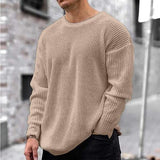 Explosive style men's knit sweater