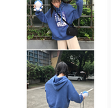 thickening Harajuku hoodie women