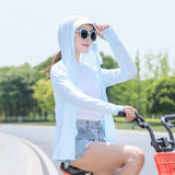 Ice Silk Breathable Thin Hooded sweater