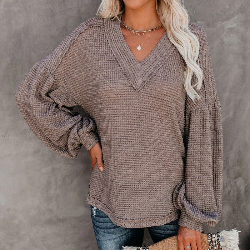 T-shirt Lantern Sleeve Top