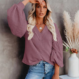 T-shirt Lantern Sleeve Top