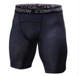 Breathable compression shorts men's MMA fitness training leggings