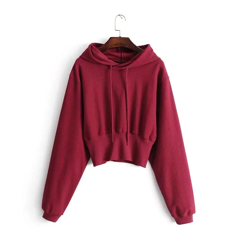 Women's casual coat hooded sweater