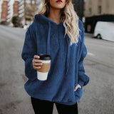 long-sleeved hooded sweater
