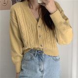 French Thread Cardigan Sweater