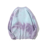 Men's Fashion Lazy Tie Dye Knit Sweater